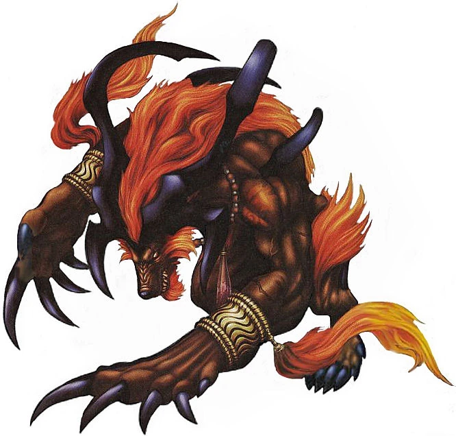 Jin Ifrit Final Fantasy X