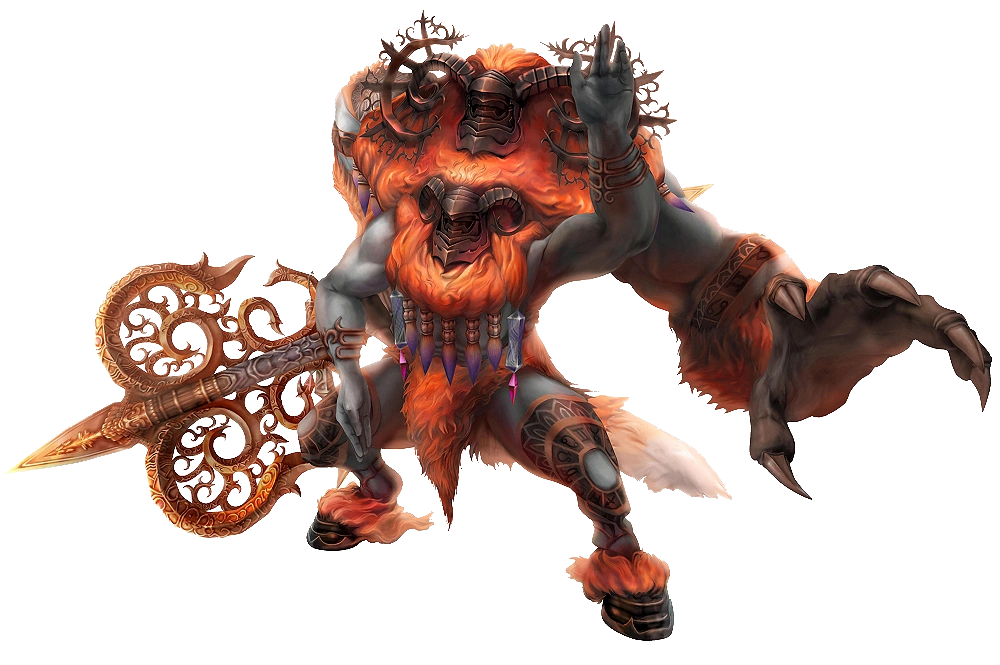 Jin Ifrit Final Fantasy XII Belias