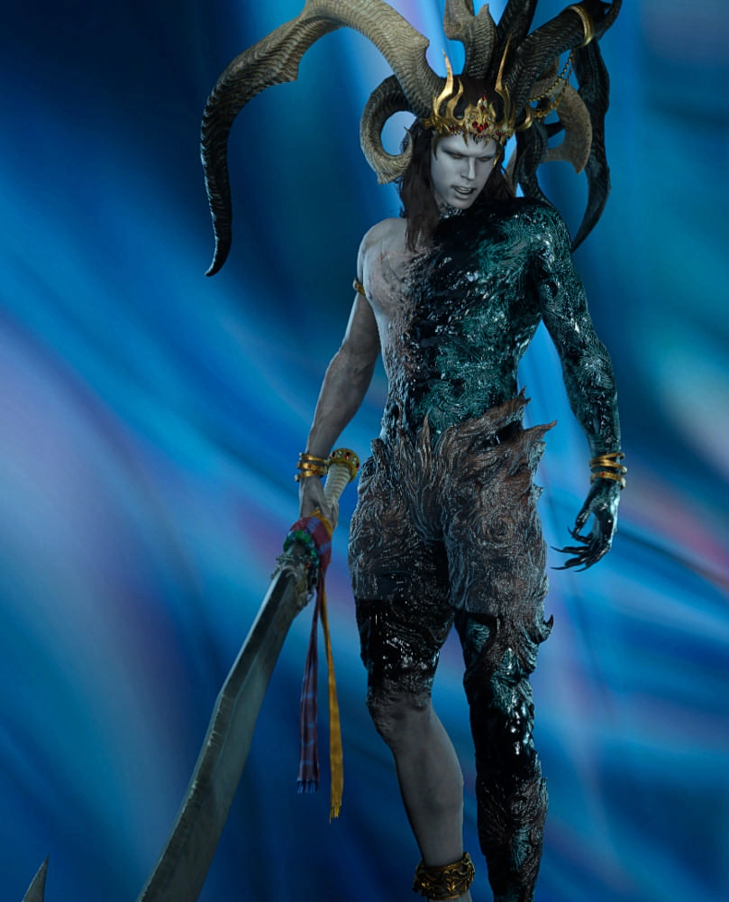 Jin Ifrit Final Fantasy XV