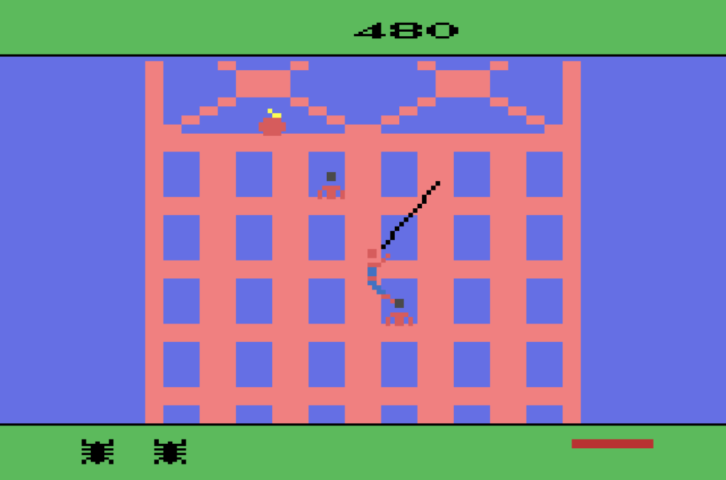 Sejarah Game Spider-Man Atari 2600 Gameplay