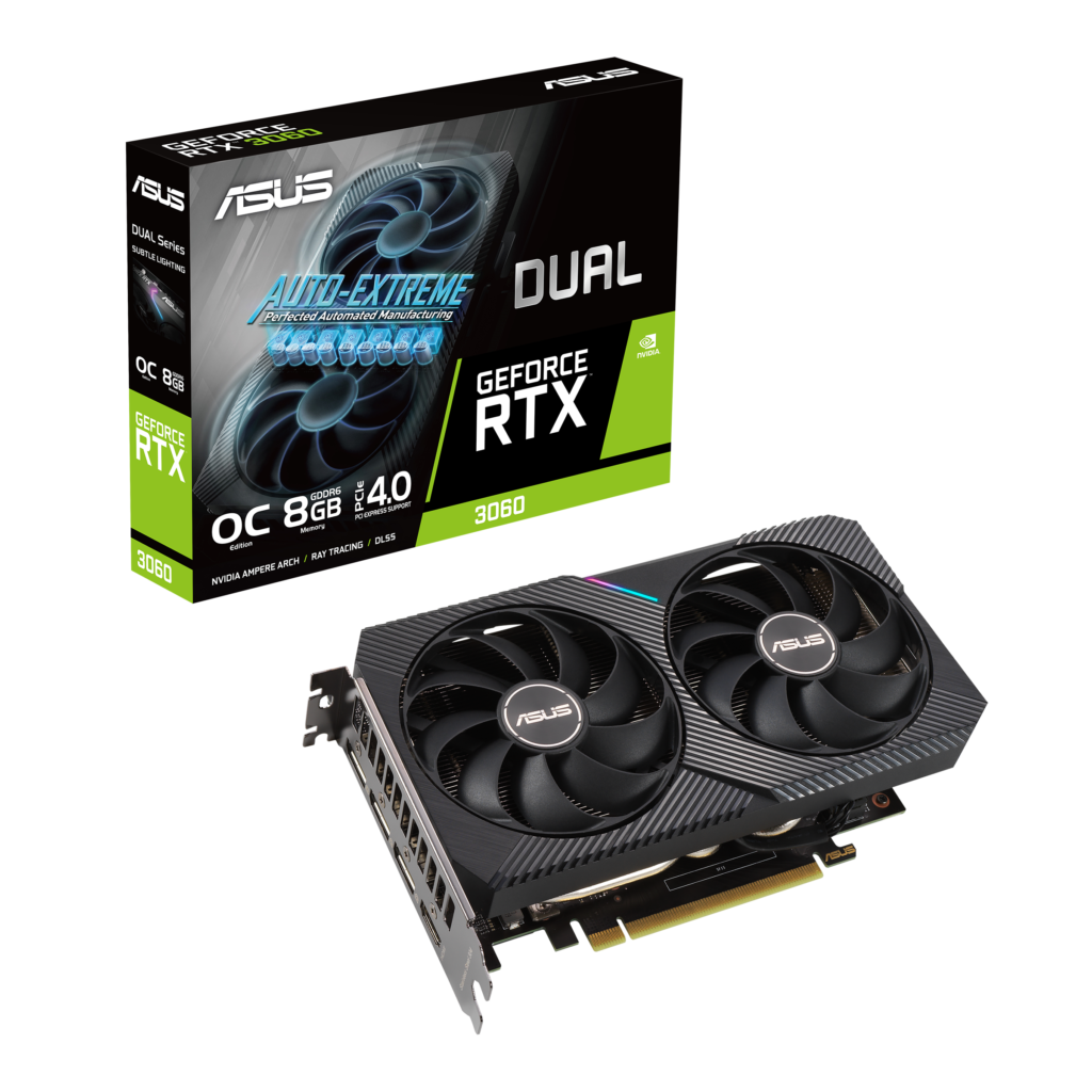 VGA Murah ASUS Dual GeForce RTX 3060 8GB OC Edition