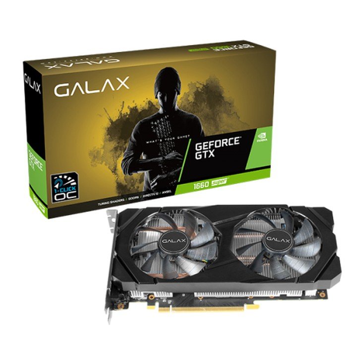 VGA Murah GALAX Geforce GTX 1660 SUPER 6GB DDR6 (1-Click OC)