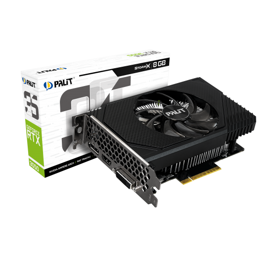 VGA Murah Palit GeForce RTX 3050 StormX 6GB GDDR6
