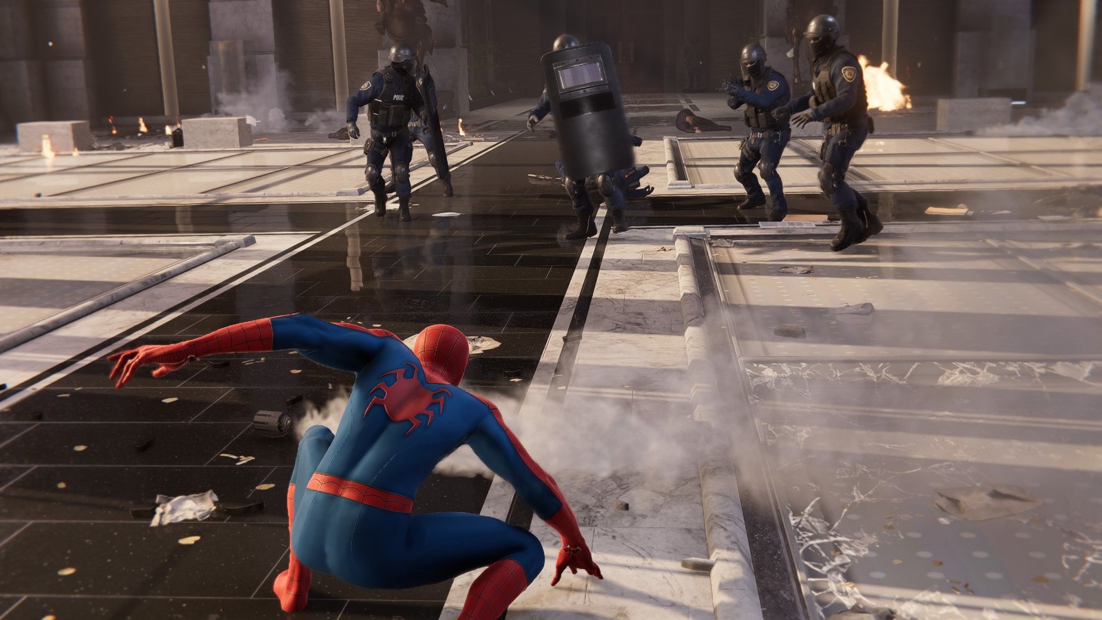 Spider-Man Remastered Combat