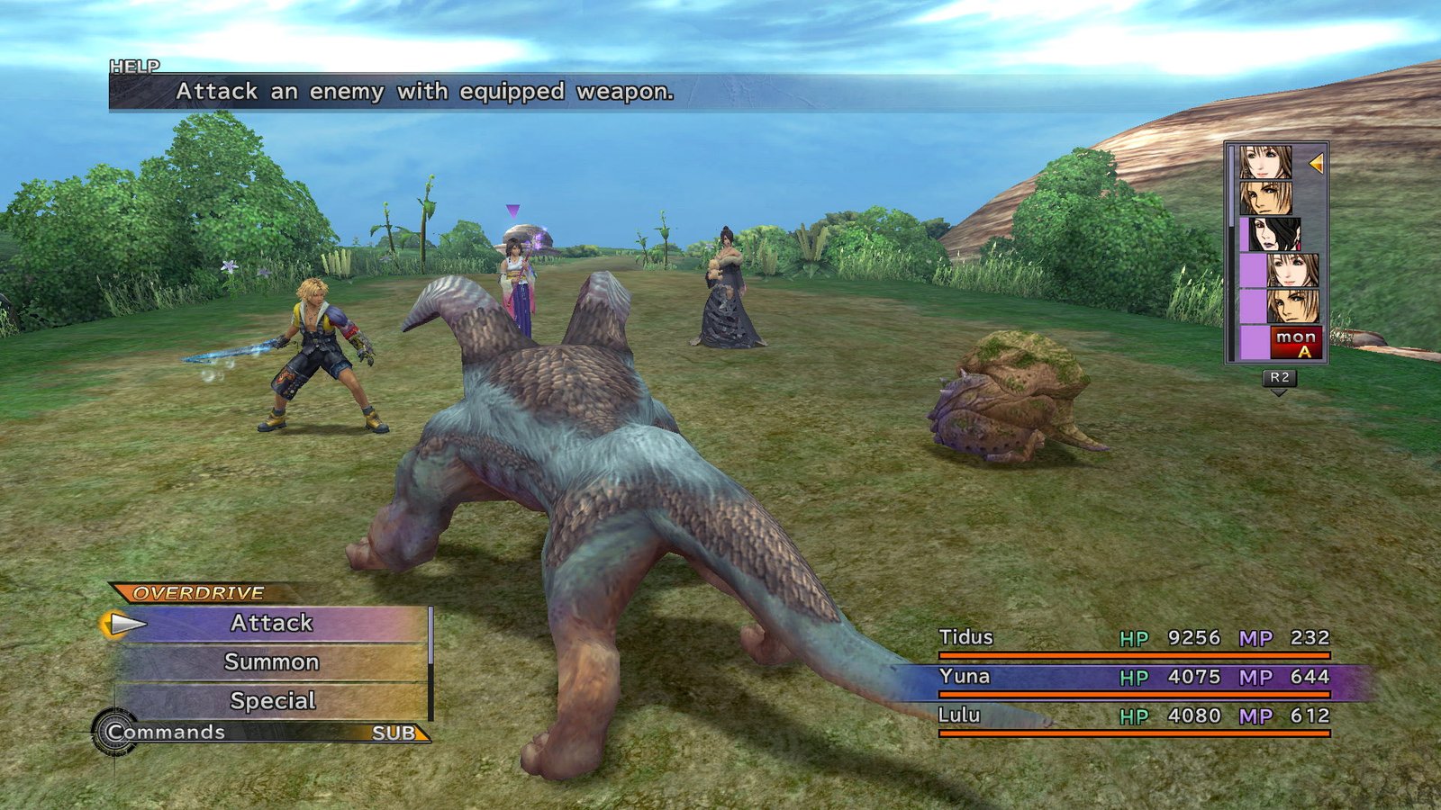Final Fantasy X Battle System