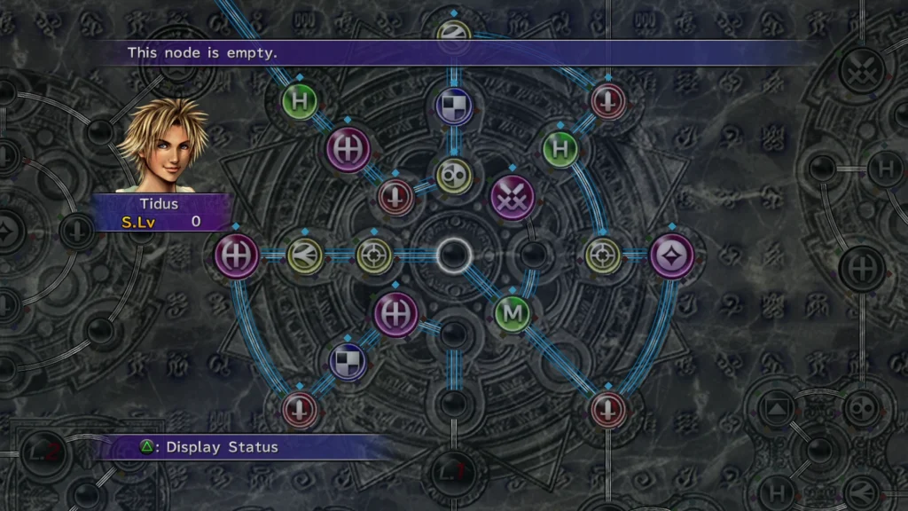Final Fantasy X Sphere Grid System