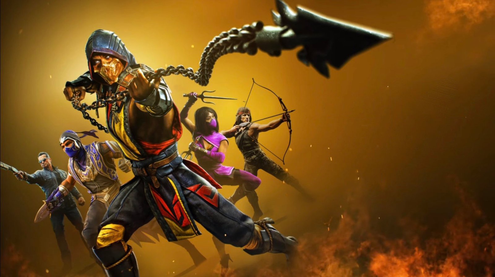 Franchise Game Fighting Mortal Kombat