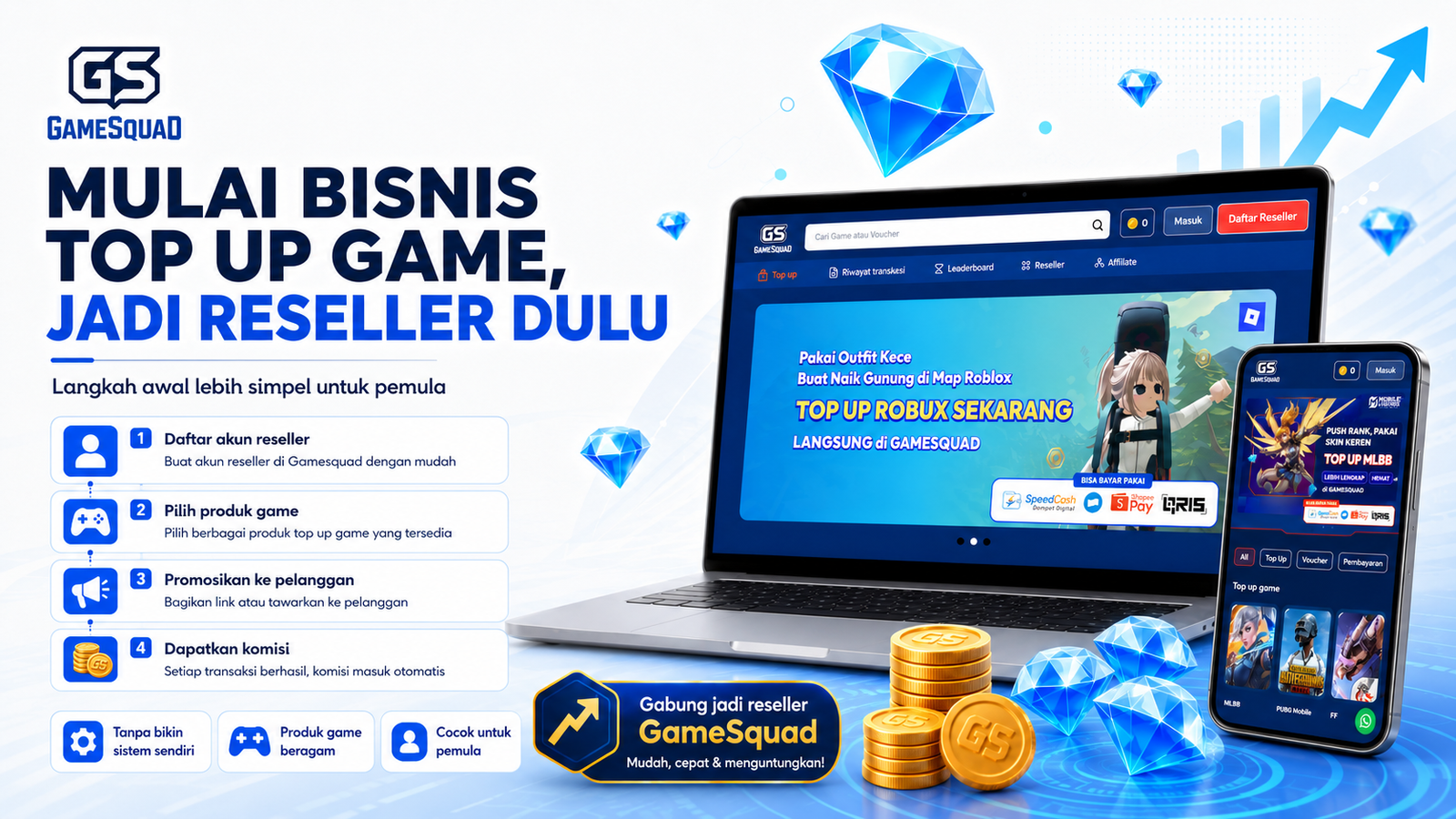 GameSquad Bisnis Top Up Games
