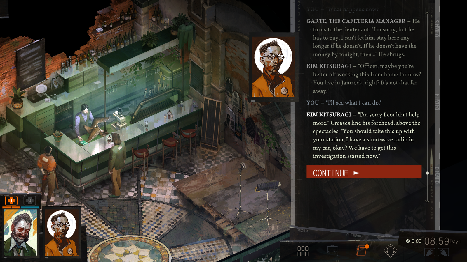 Disco Elysium Graphics 2.5D