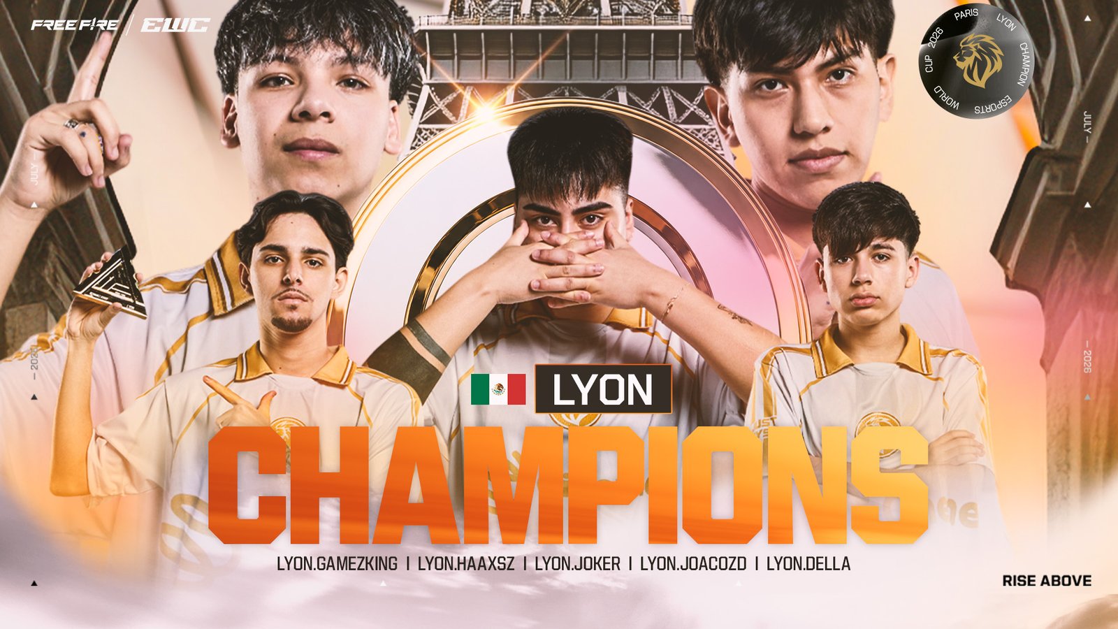 LYON juara EWC 2026 Free Fire