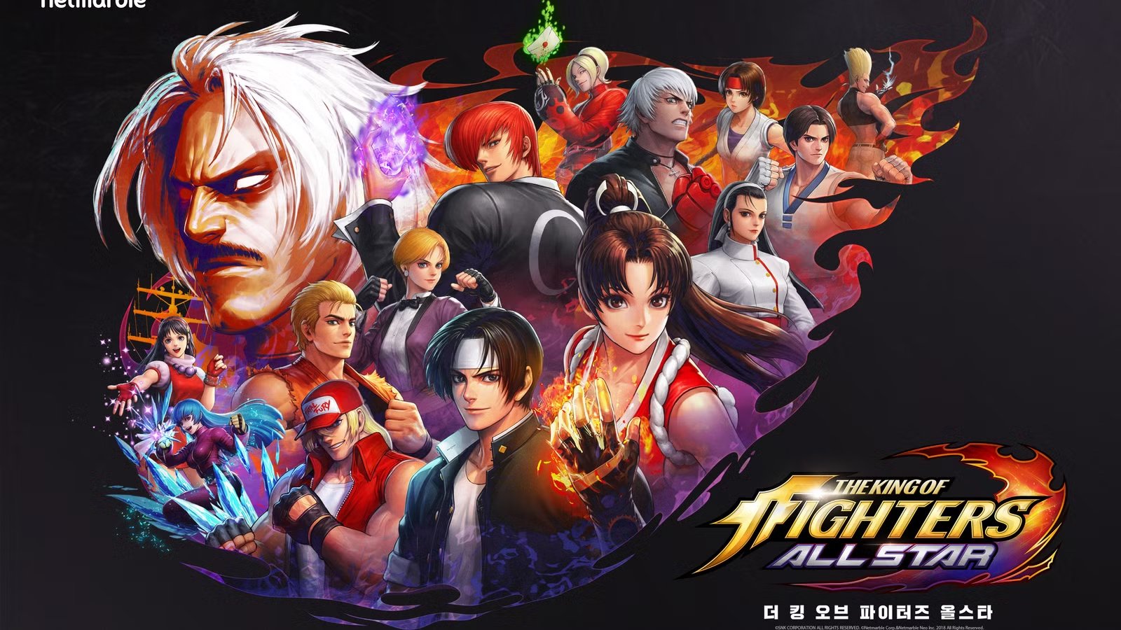 Game Fighting Android Terbaik The King of Fighters All Star