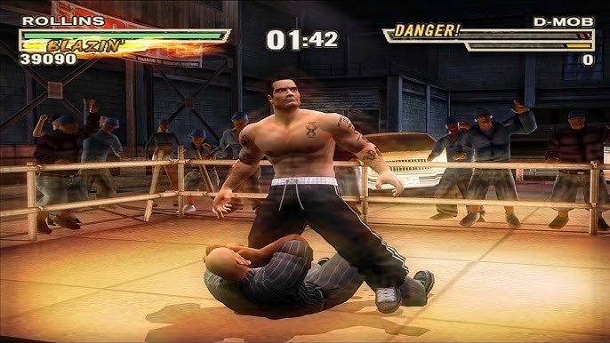 Game Fighting PS2 Def Jam: Fight for NY Gameplay