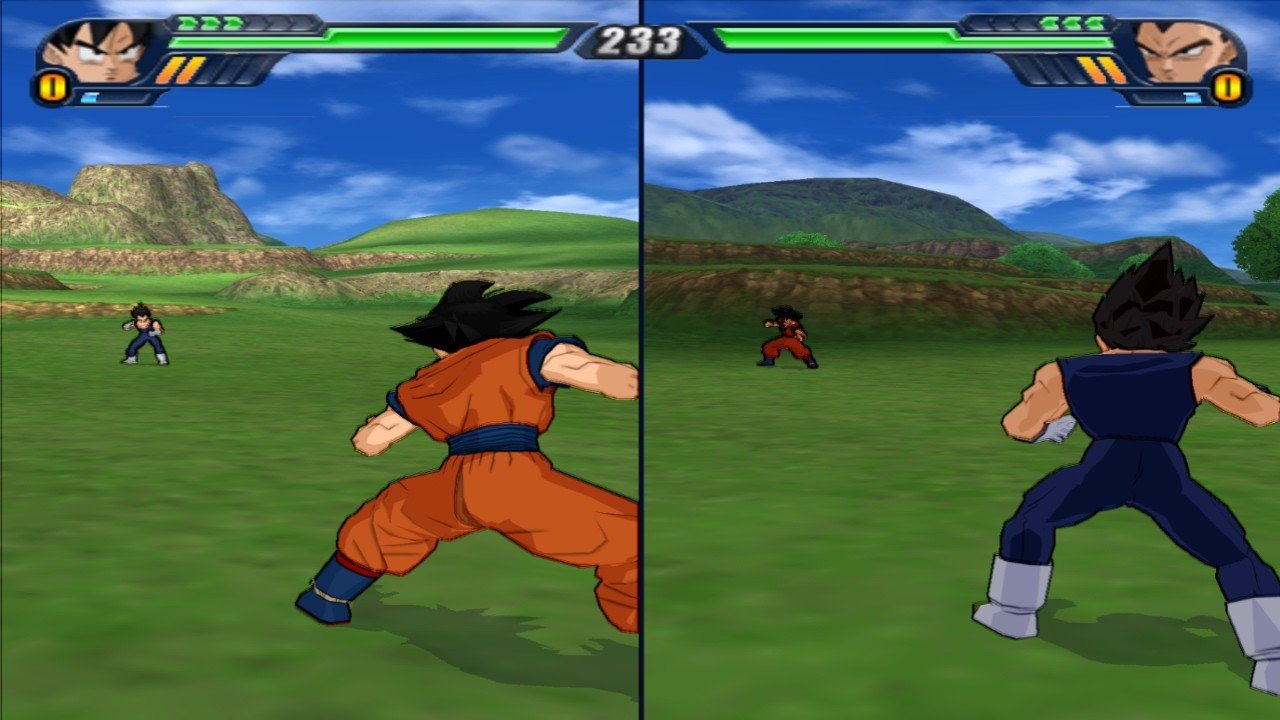 Game Fighting PS2 Dragon Ball Z: Budokai Tenkaichi 3 Gameplay