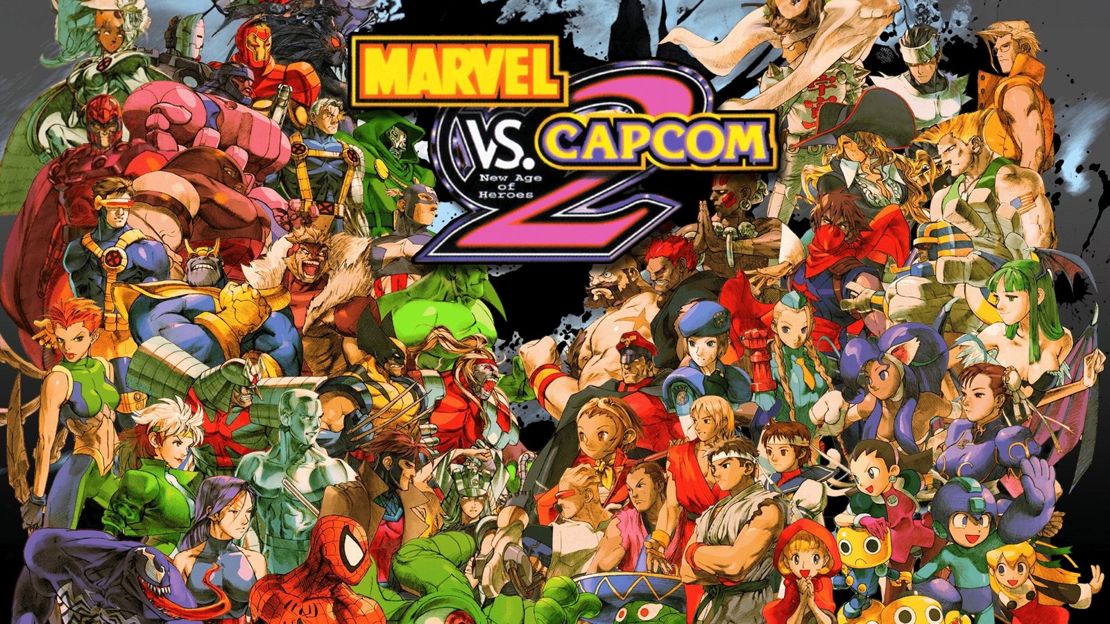 Game Fighting PS2 Marvel Vs. Capcom 2: New Age of Heroes