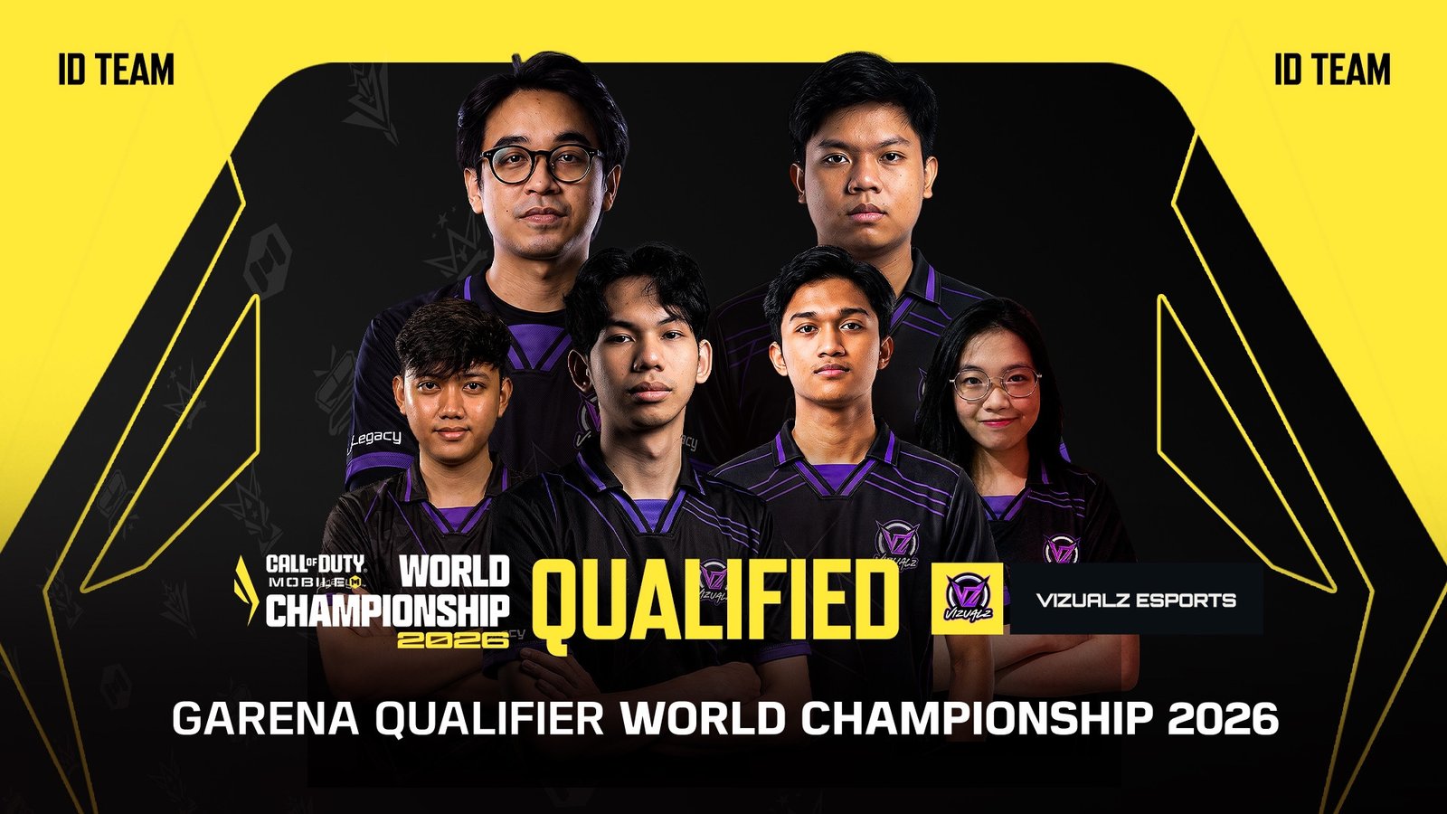 Qualified to Garena Qualifier CODM World Championship Vizualz