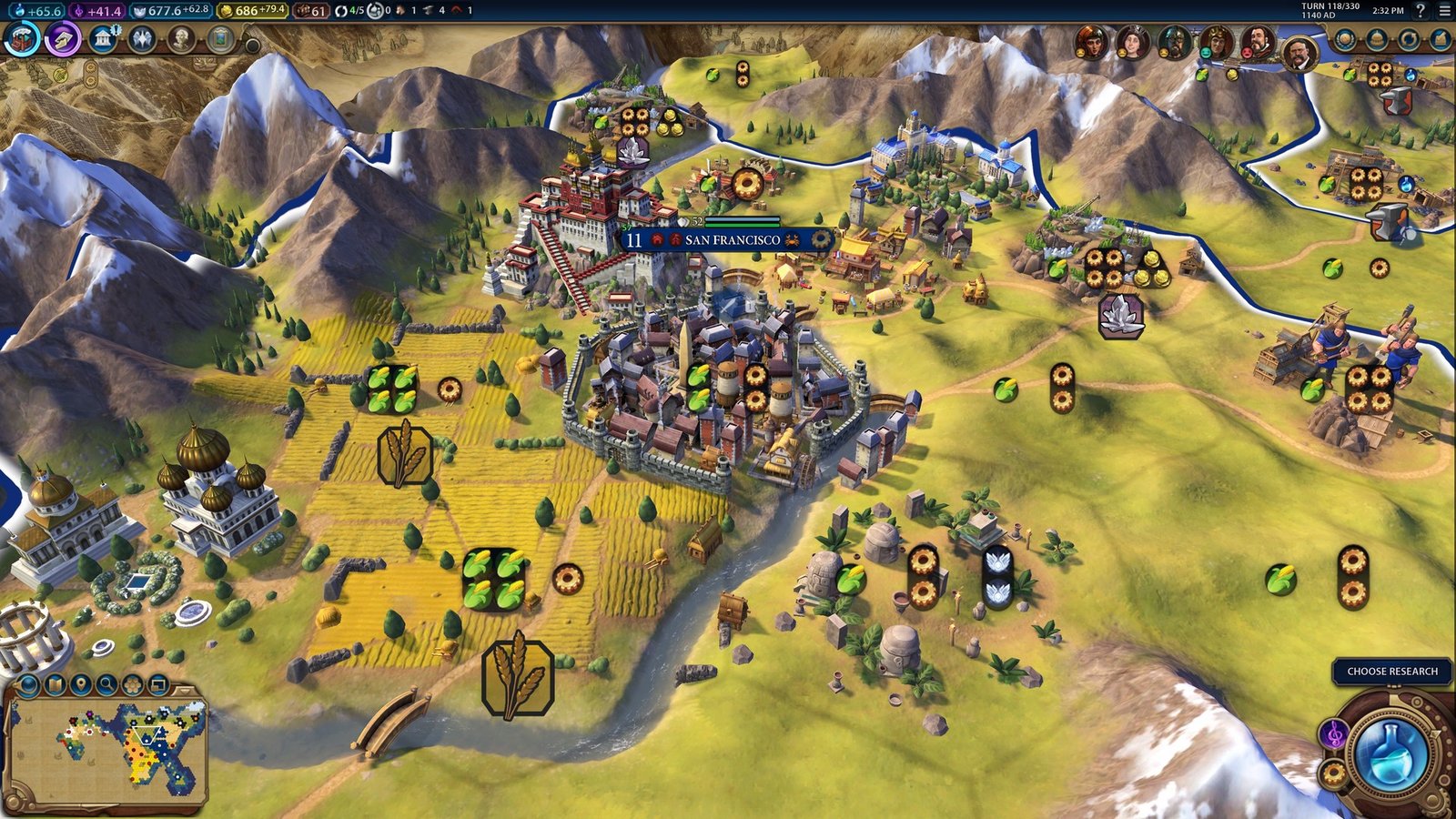 Game Strategi Perang Civilization VI Gameplay