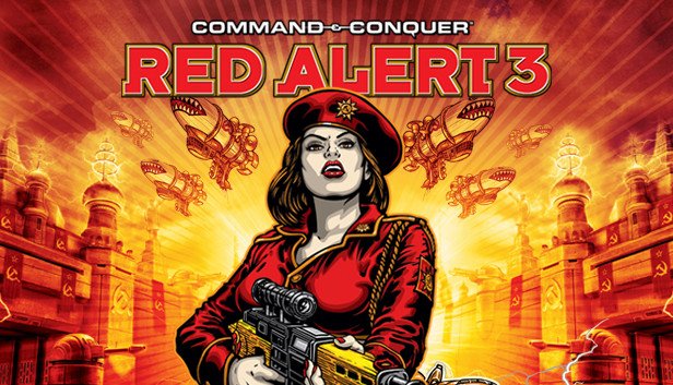Game Strategi Perang Command & Conquer Red Alert 3 Cover Art