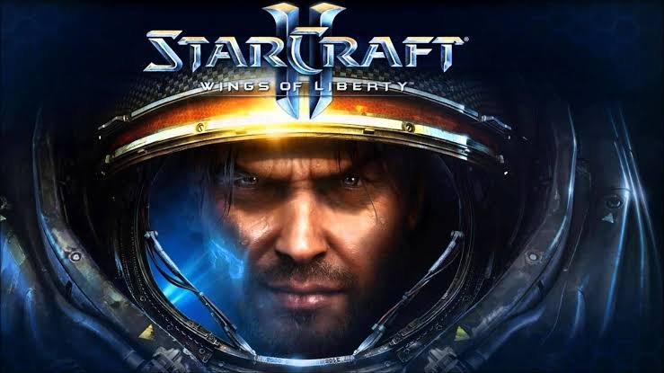 Game Strategi Perang StarCraft II Cover Art