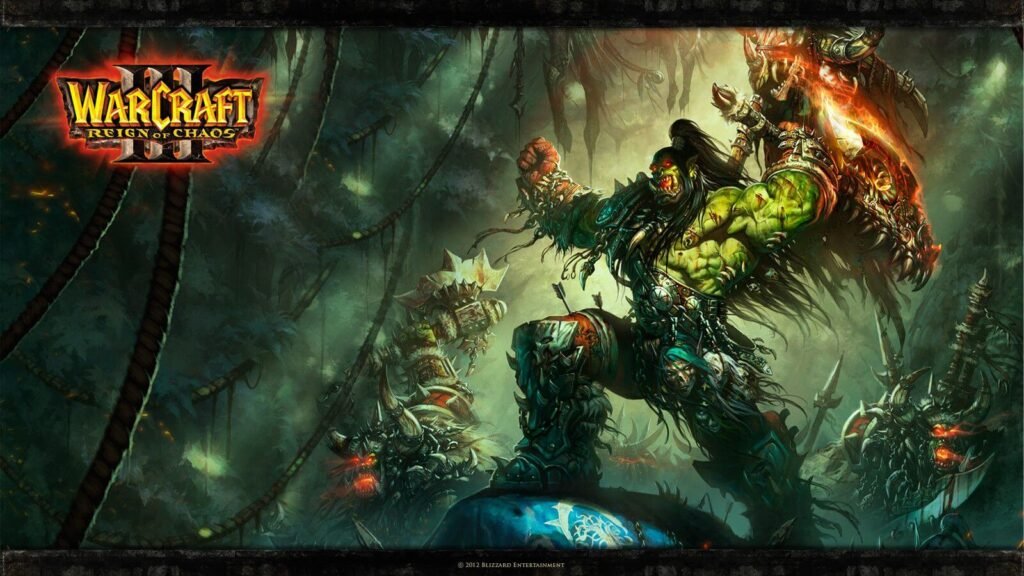 Game Strategi Perang Warcraft III Artwork