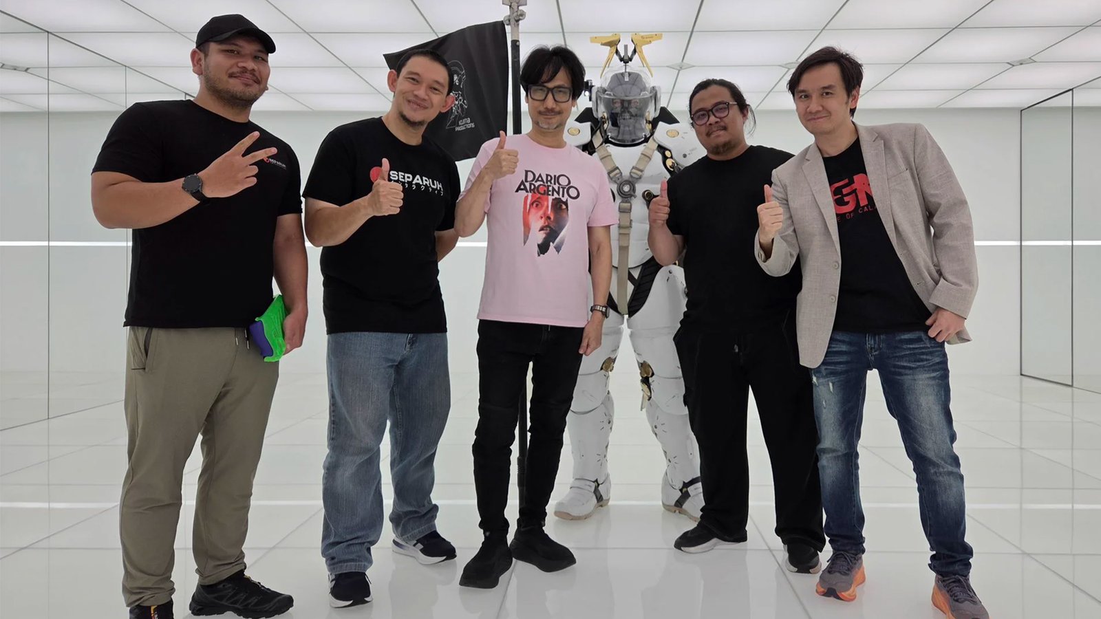 Separuh Interactive Sambangi Kojima