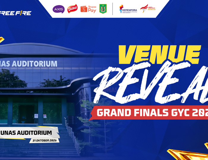 Venue Grand Finals GYC 2026 Free Fire