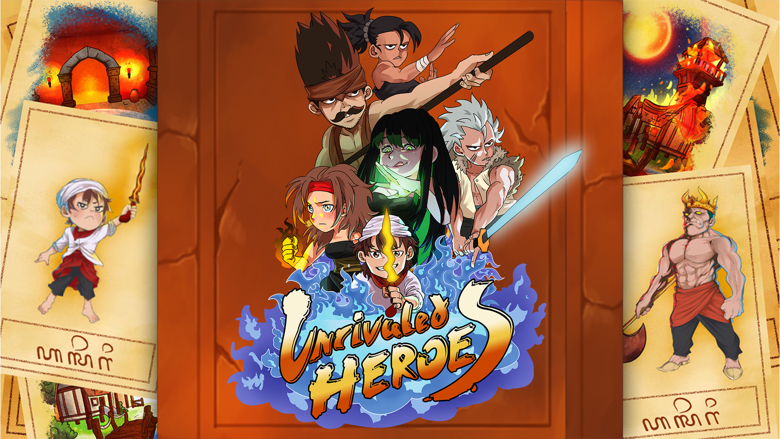 Unrivaled Heroes 2.5D Brawler